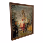 Tablou Goblen Cusut Manual „Țărăncuță cu Ulcior” – Veneția, 1975 Decoratiuni
