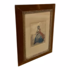 Tablou de Colecție Harris – Portret Clasic în Ramă de Lemn și Catifea Decoratiuni