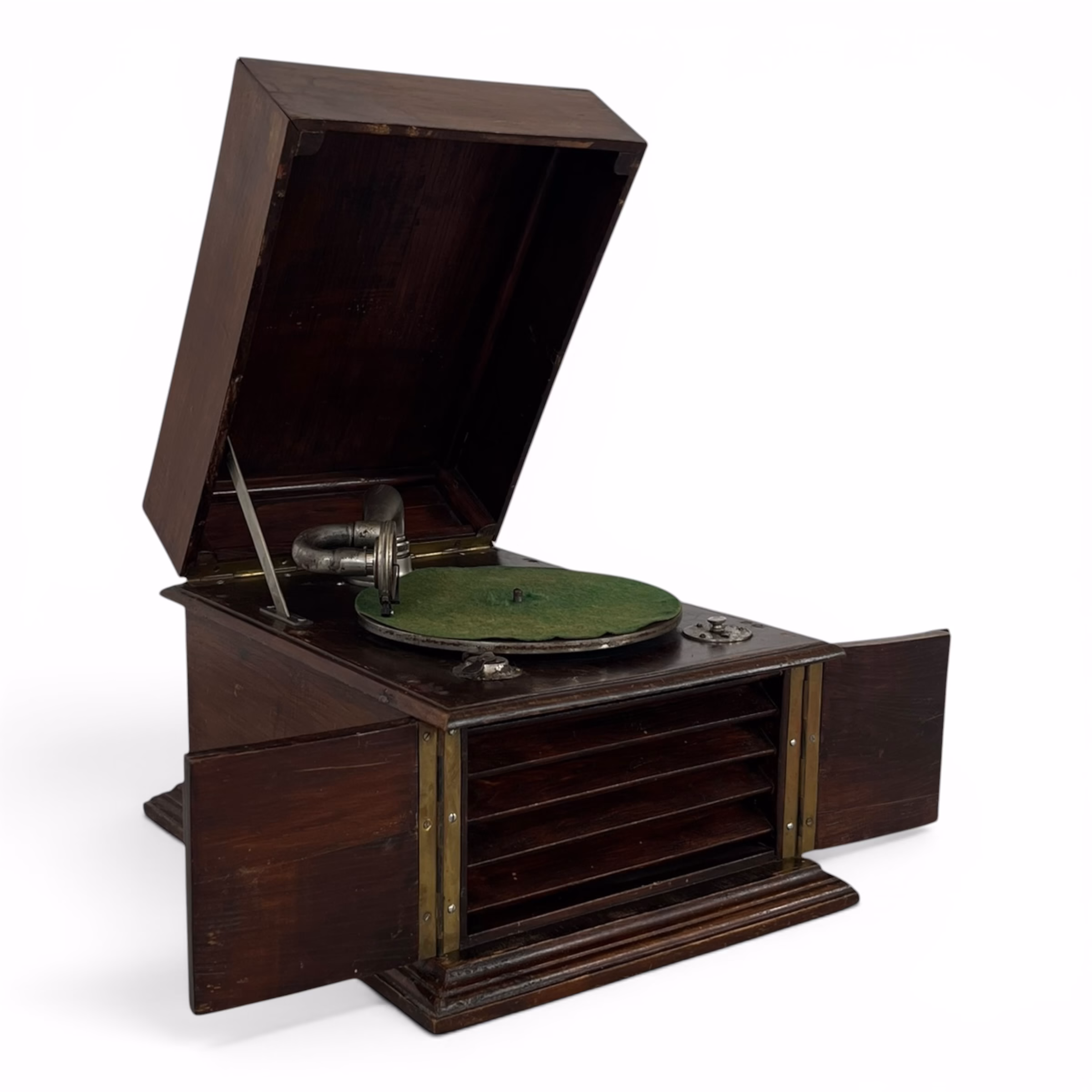 Gramofon de Cabinet „Arena Polyphon” – Piesă Antică de Colecție, cca. 1920 Articole de colecție Magazin de mobila decoratiuni si corpuri de iluminat vintage Gramofon de Cabinet „Arena Polyphon” – Piesă Antică de Colecție, cca. 1920 Articole de colecție