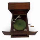 Gramofon de Cabinet „Arena Polyphon” – Piesă Antică de Colecție, cca. 1920 Articole de colecție