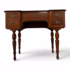 Birou de Scris Antic din Lemn Masiv cu 5 Sertare – Piesă de Epocă Comode și măsuțe de toaletă Magazin de mobila decoratiuni si corpuri de iluminat vintage Birou de Scris Antic din Lemn Masiv cu 5 Sertare – Piesă de Epocă Comode și măsuțe de toaletă