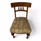Pereche de scaune Biedermeier din lemn furniruit cu nuc, Germania, cca. 1820–1840 Mobilier