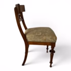 Pereche de scaune Biedermeier din lemn furniruit cu nuc, Germania, cca. 1820–1840 Mobilier