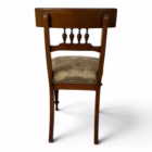 Pereche de scaune Biedermeier din lemn furniruit cu nuc, Germania, cca. 1820–1840 Mobilier