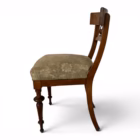 Pereche de scaune Biedermeier din lemn furniruit cu nuc, Germania, cca. 1820–1840 Mobilier