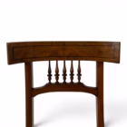 Pereche de scaune Biedermeier din lemn furniruit cu nuc, Germania, cca. 1820–1840 Mobilier