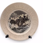 Set 3 farfurii decorative vintage Société Céramique Maastricht – Scene istorice napoleoniene – Made in Holland Decoratiuni
