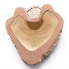 Cățeluș Vintage din Ceramică Teracotă – Stil Westie / Yorkshire Terrier Bibelouri