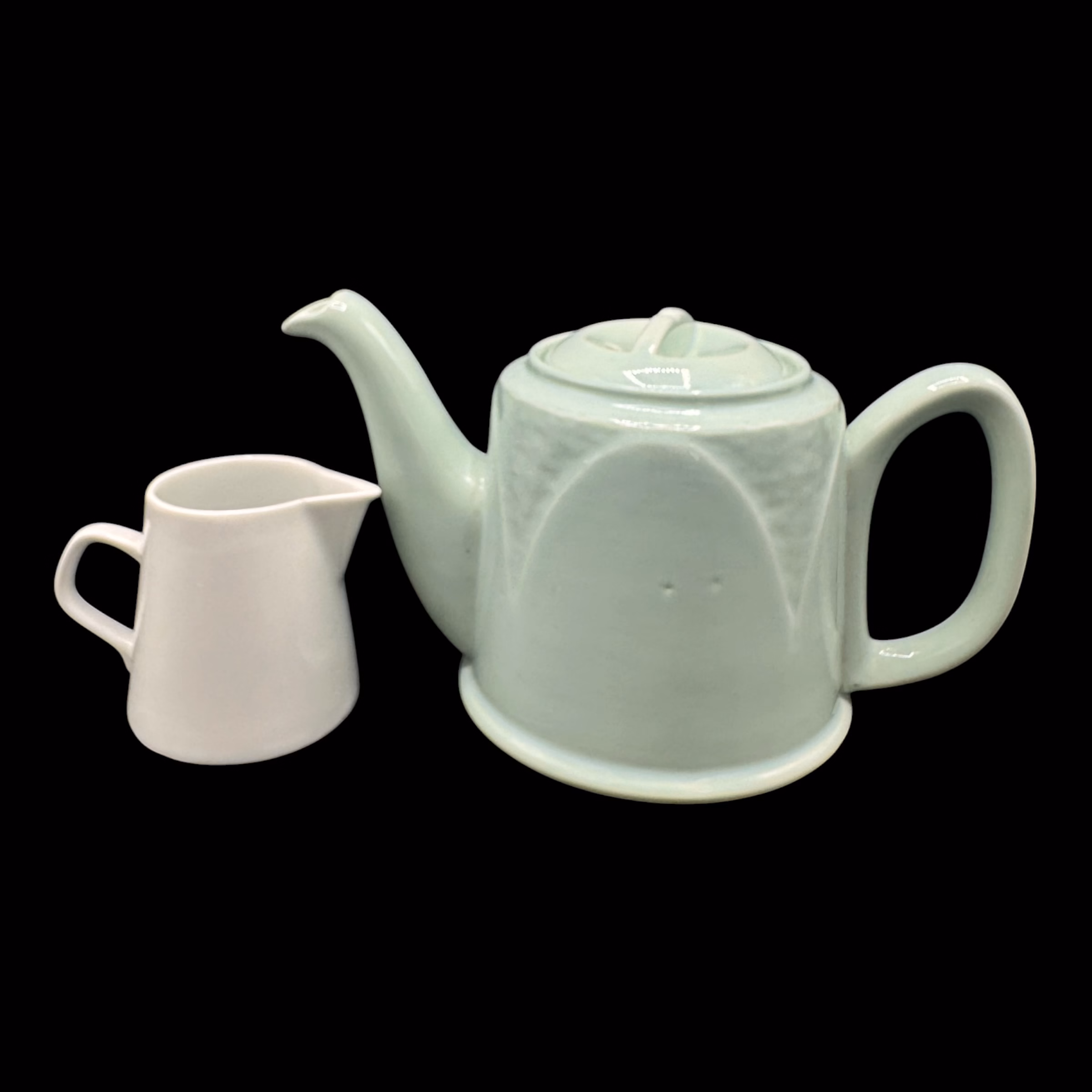 Set vintage Melitta pentru ceai sau cafea – Porțelan cu mantie termoizolantă din inox Portelan