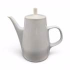 Cafetieră vintage Melitta Germania din porțelan cu husă termoizolantă din inox Portelan
