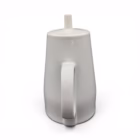 Cafetieră vintage Melitta Germania din porțelan cu husă termoizolantă din inox Portelan