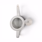 Cafetieră vintage Melitta Germania din porțelan cu husă termoizolantă din inox Portelan