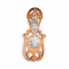 Barometru și Termometru de Perete, din Lemn Sculptat – Stil Art Nouveau / Jugendstil Decoratiuni
