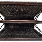Suport Vintage pentru Reviste și Ziare, din Rattan și Răchită Împletită Mobilier