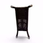 Suport Vintage pentru Reviste și Ziare, din Rattan și Răchită Împletită Mobilier