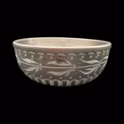 Bol decorativ vintage din ceramică Rögild – Made in Denmark, pictat manual Boluri
