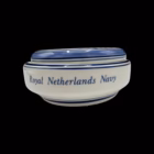 Doză Vintage din Ceramică Delft – Ediție Maritimă „Royal Netherlands Navy” Decoratiuni