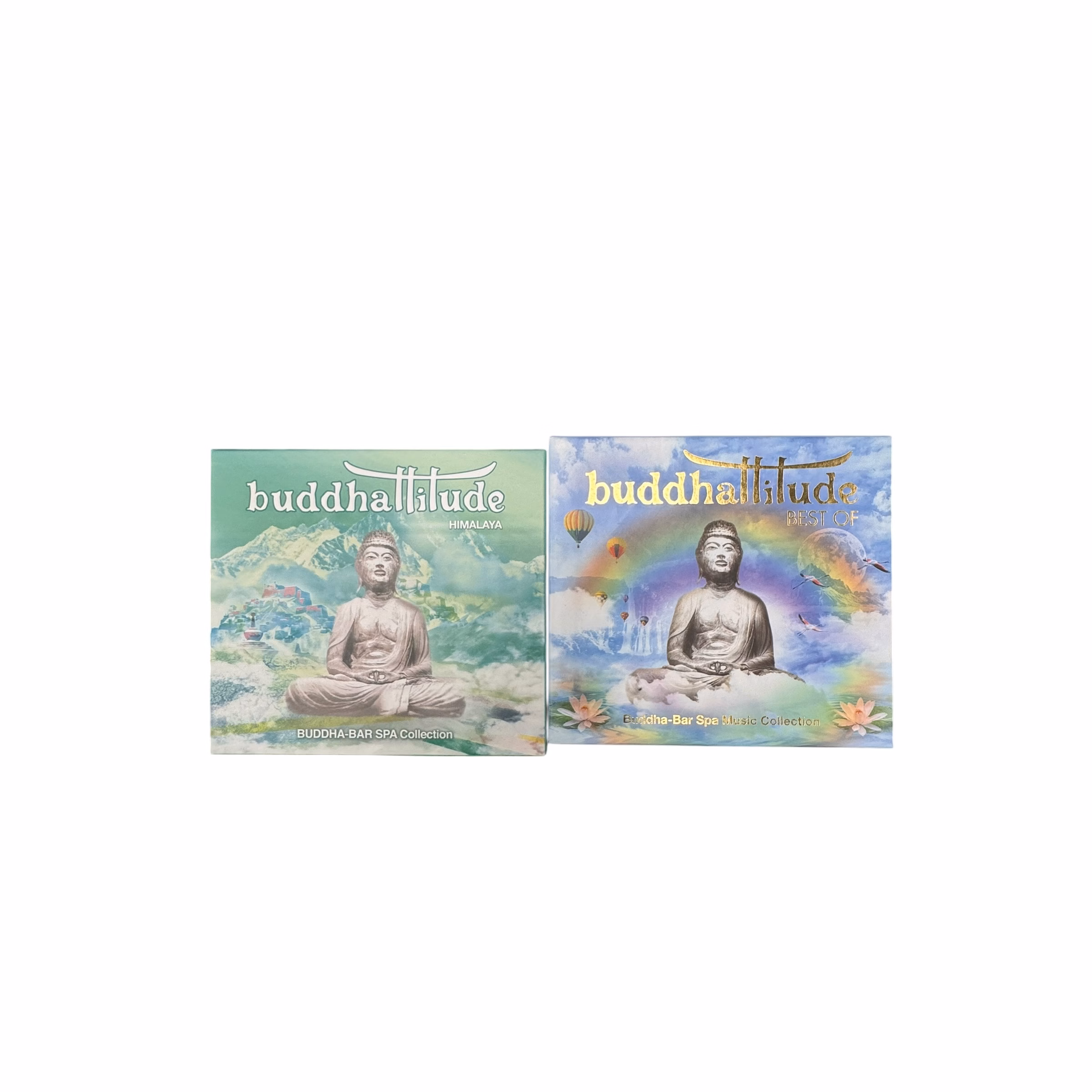 Set 2 CD-uri originale Buddhattitude – Buddha-Bar Spa Music Collection (Himalaya & Best Of) Instrumente muzicale Magazin de mobila decoratiuni si corpuri de iluminat vintage Set 2 CD-uri originale Buddhattitude – Buddha-Bar Spa Music Collection (Himalaya & Best Of) Instrumente muzicale