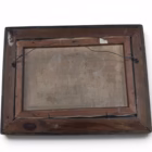 Tablou Vintage – Peisaj Rural European, Ulei pe Pânză, în Ramă Aurie din Lemn Decoratiuni