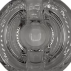 Scrumieră Vintage din Sticlă Groasă Transparentă – Design Modernist Diverse decorațiuni