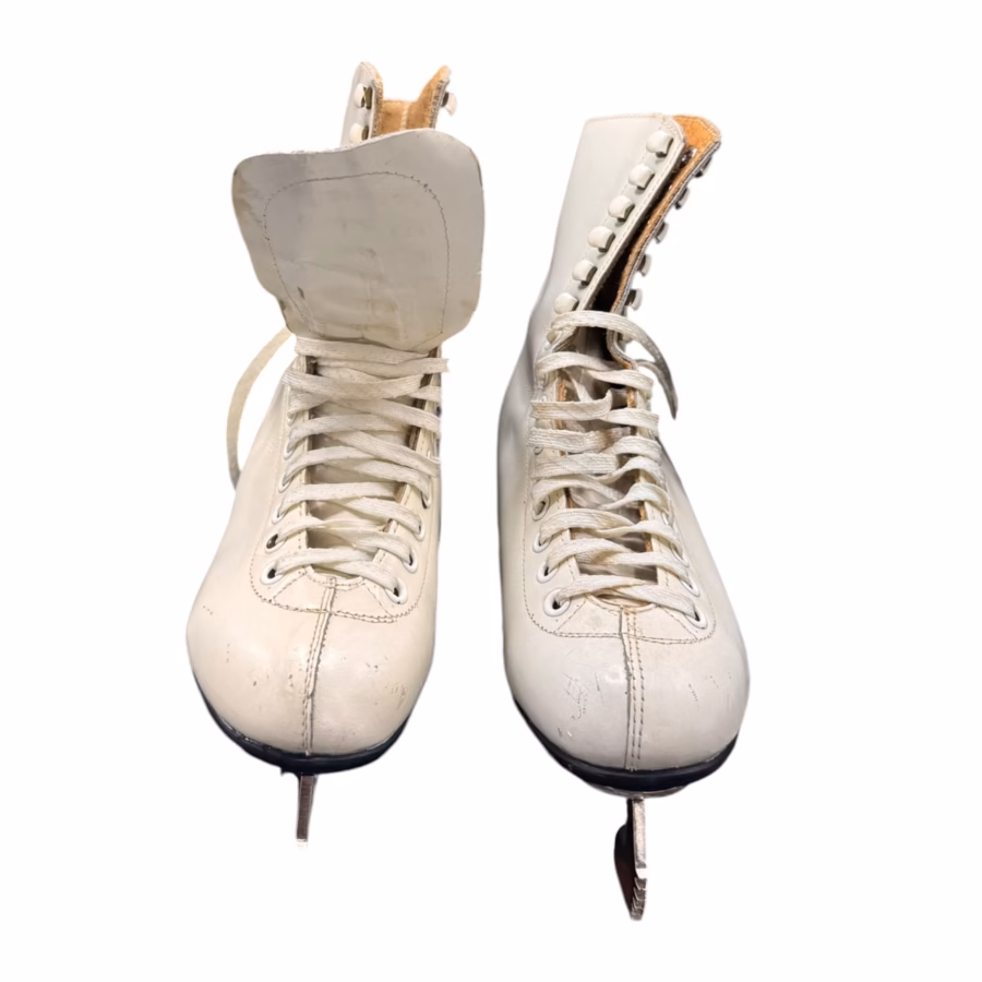 Patine vintage de colecție – decorative, stil clasic de patinaj artistic
