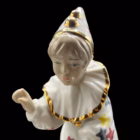 Figurină Vintage din Porțelan Casades – Clovn și Pisicuță Bibelouri