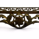 Măsuță de Cafea Vintage Stil Rococo din Bronz Masiv cu Blat din Marmură Naturală Mese