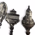 Set Colecție – 18 Lingurițe și 1 Furculiță Miniaturale cu Repere Turistice Europene Tacamuri