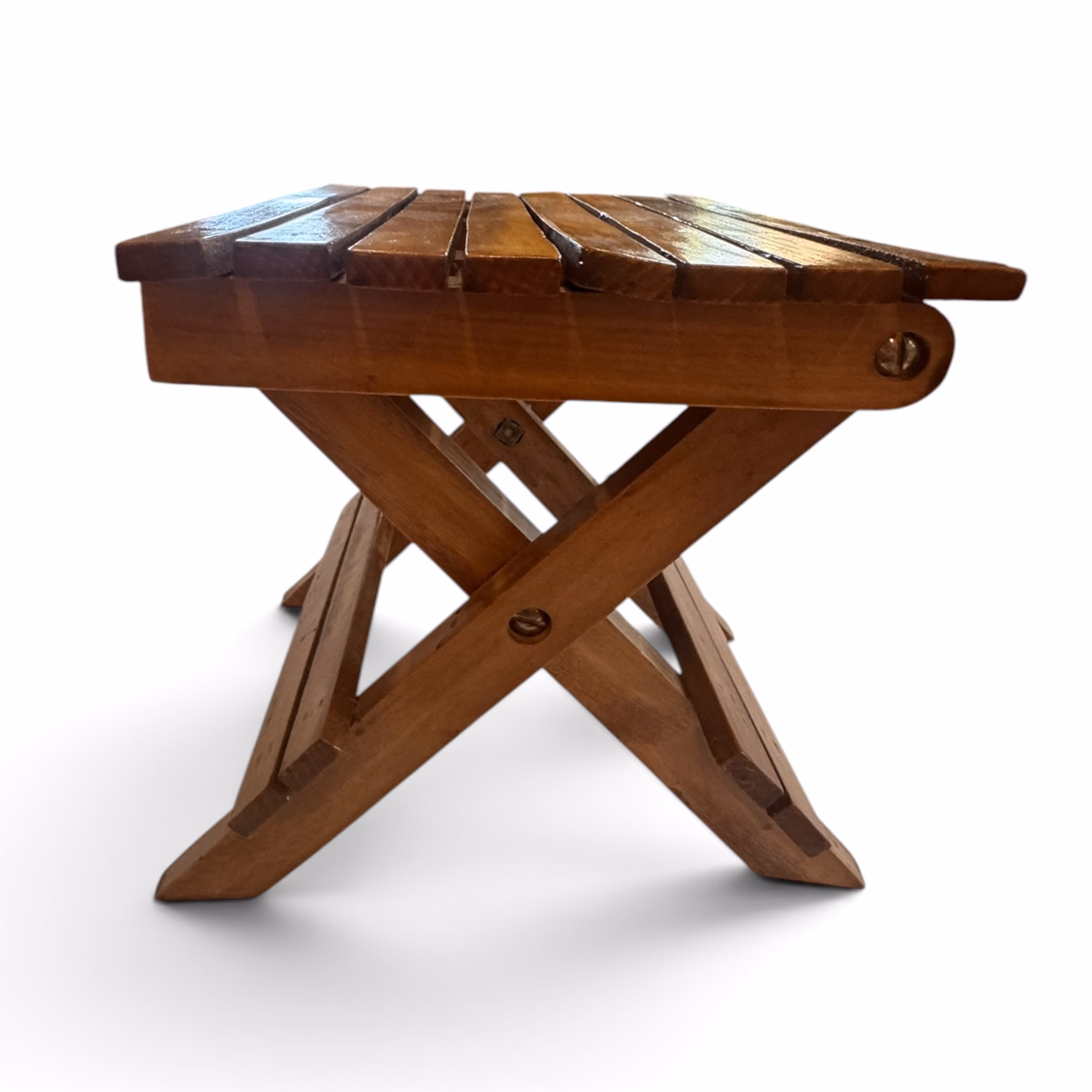 Mini-taburet pliabil din lemn Mobilier