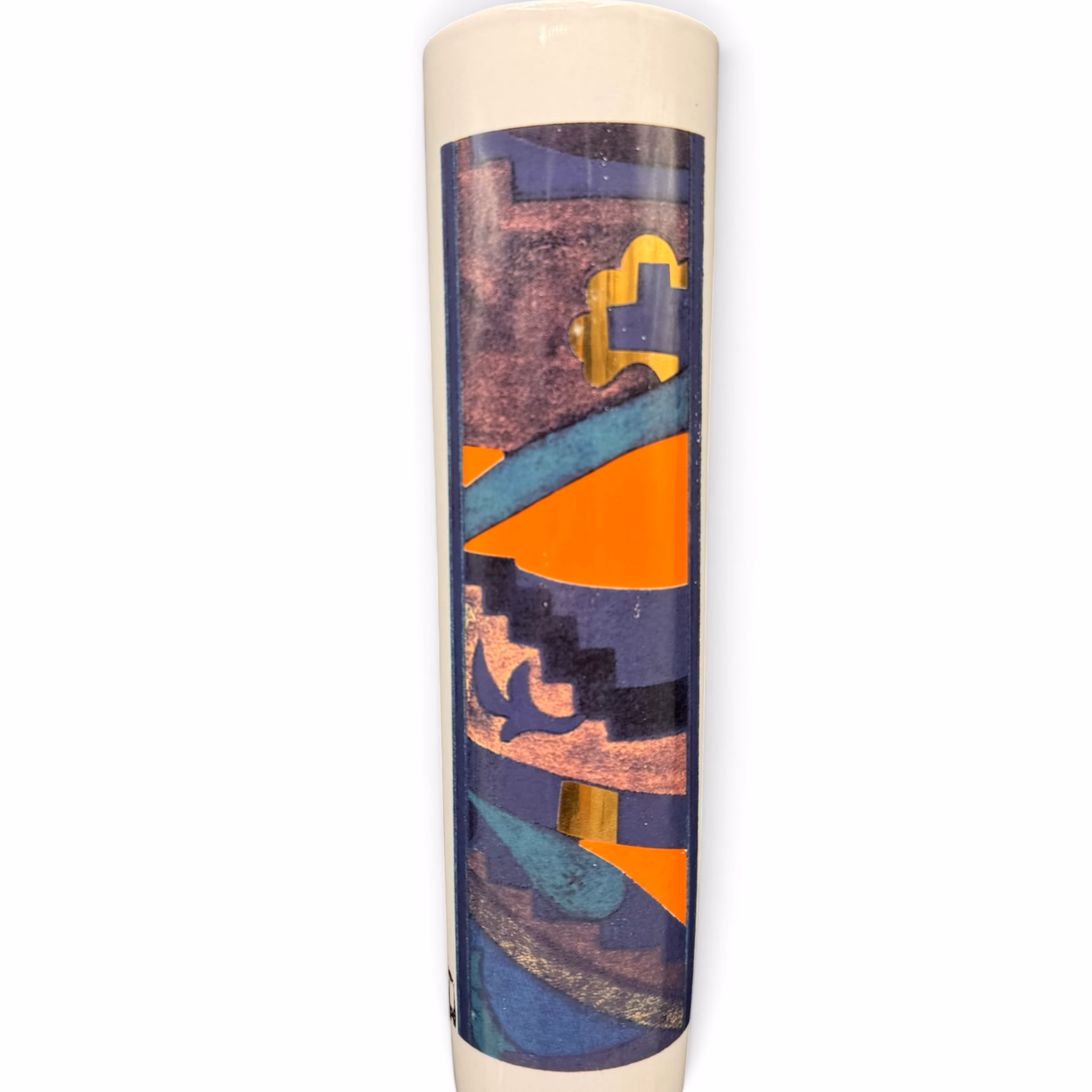 Vază Vintage Ceramică de Perete / Suvenir Postmodernist – Il Coccio (Anii ’80-’90) Decorațiuni pentru perete