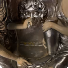 Statuetă vintage „Serie Valentino” – Cuplu romantic la fântână Diverse decorațiuni