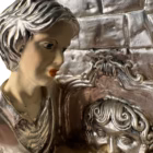 Statuetă vintage „Serie Valentino” – Cuplu romantic la fântână Diverse decorațiuni