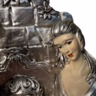 Statuetă vintage „Serie Valentino” – Cuplu romantic la fântână Diverse decorațiuni