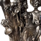 Statuetă decorativă romantică „Cuplu în leagăn” Statuete