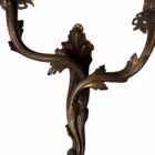 Pereche Aplice Vintage din Bronz – Stil Rococo / Ludovic al XV-lea Aplice