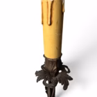 Pereche Aplice Vintage din Bronz – Stil Rococo / Ludovic al XV-lea Aplice