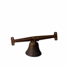 Clopot de perete/ușă din bronz și fier forjat – Clopot de intrare vintage Decoratiuni