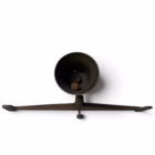 Clopot de perete/ușă din bronz și fier forjat – Clopot de intrare vintage Decoratiuni