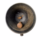Clopot de perete/ușă din bronz și fier forjat – Clopot de intrare vintage Decoratiuni