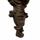 Pereche Aplice Vintage din Bronz Turnat – Stil Rococo / Ludovic al XV-lea Aplice