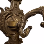 Pereche Aplice Vintage din Bronz Turnat – Stil Rococo / Ludovic al XV-lea Aplice