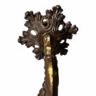 Pereche Aplice Vintage din Bronz Turnat – Stil Rococo / Ludovic al XV-lea Aplice