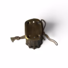 Vază/Suport de Perete Vintage cu Textură de Coș Împletit și Șnur – Metal Aurit / Bronz Covoare