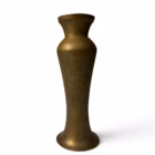 Vază Vintage din Alamă Gravată Manual – Obiect Decorativ Oriental Vaze