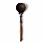 Set Vintage de 4 Utensile pentru Bucătărie – Bronz/Alamă și Mânere din Lemn Tacamuri