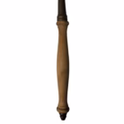 Set Vintage de 4 Utensile pentru Bucătărie – Bronz/Alamă și Mânere din Lemn Tacamuri