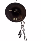 Lustră Antică din Lemn Sculptat Manual cu Trei Brațe și Imitație Lumânări (Secolul XX) Lustre