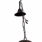 Lustră Antică din Lemn Sculptat Manual cu Trei Brațe și Imitație Lumânări (Secolul XX) Lustre