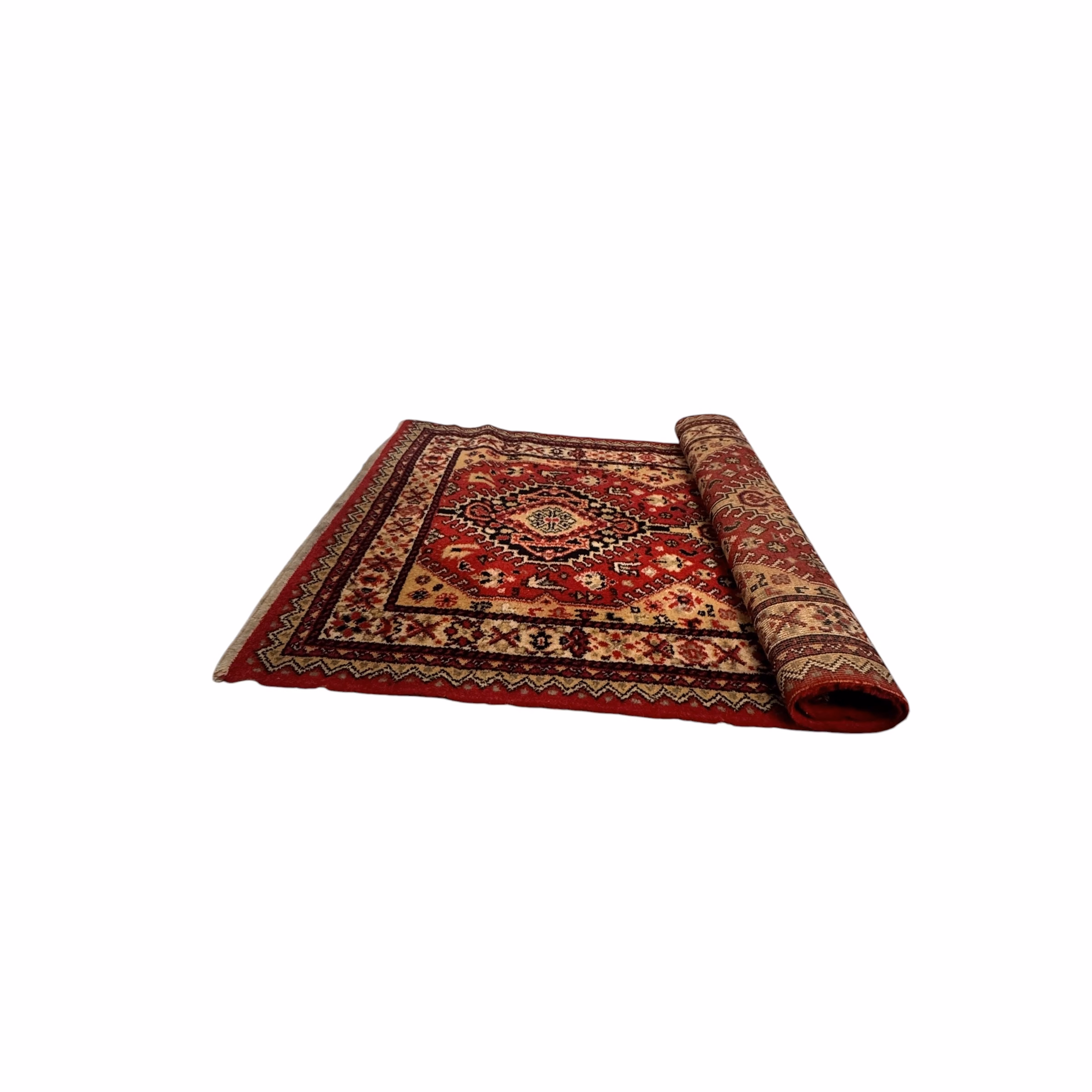 Covor Tradițional Oriental / Stil Persan cu Medusoane Geometrice Covoare Magazin de mobila decoratiuni si corpuri de iluminat vintage Covor Tradițional Oriental / Stil Persan cu Medusoane Geometrice Covoare