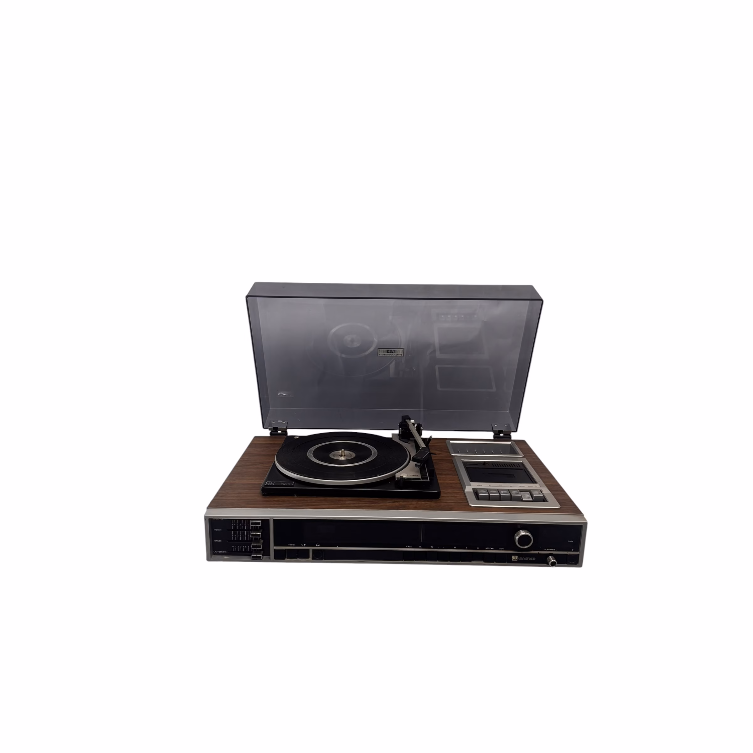 Aparat de Radio cu Casetofon și Pick UP Instrumente muzicale Magazin de mobila decoratiuni si corpuri de iluminat vintage Aparat de Radio cu Casetofon și Pick UP Instrumente muzicale